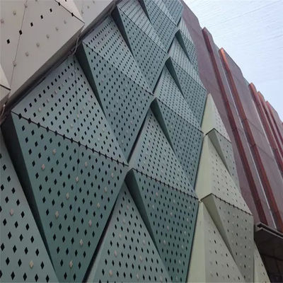 acheter 0Panneau perforé en aluminium de 0,5 mm à 5 mm pour façade de bâtiment résidentiel online manufacture