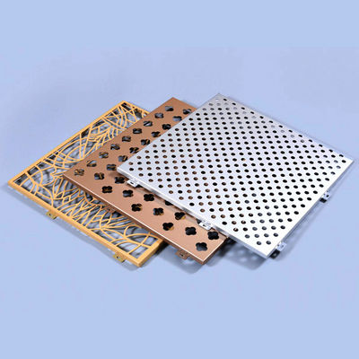 acheter Panneaux muraux de rideau en aluminium durable couleur métallique revêtement en poudre PVDF online manufacture