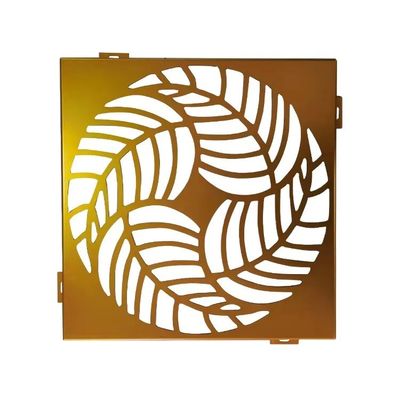 acheter Panneau de façade métallique en feuille perforée en aluminium, panneaux de revêtement extérieurs en aluminium online manufacture