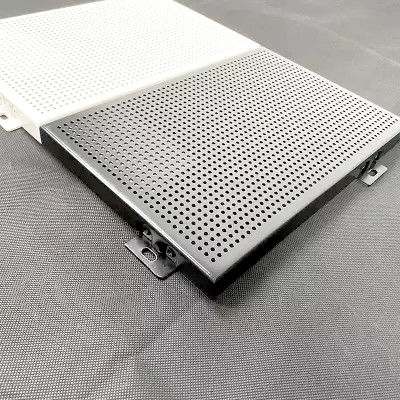 acheter PVDF revêtement de feuilles d'aluminium perforées pour la décoration / revêtement des murs extérieurs online manufacture