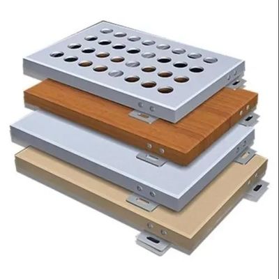 acheter Coupe au laser de tôles d'aluminium perforées Des conceptions sur mesure pour la décoration de bâtiments online manufacture