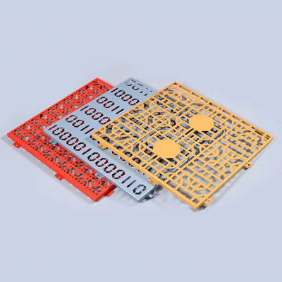 acheter Couche en poudre de panneaux muraux métalliques perforés pour bâtiments gouvernementaux / civils online manufacture