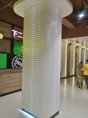 acheter Type de tôle perforée de façade de bâtiment, panneau de placage en aluminium online manufacture