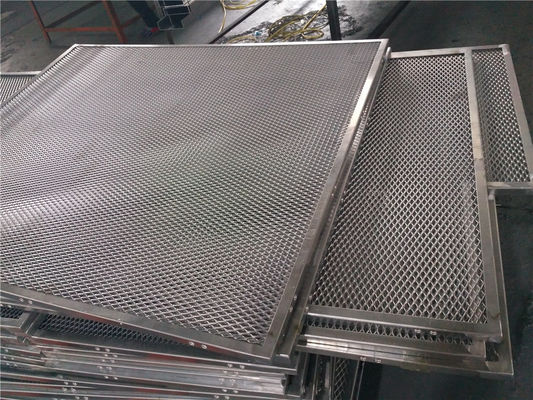 acheter Plaque de panneau en aluminium à grille métallique étendue de toutes tailles online manufacture