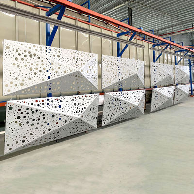 acheter Plaque d'aluminium de haute qualité à motifs perforés pour la décoration d'un écran online manufacture