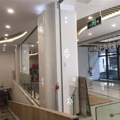 acheter Métal revêtement murale de façade panneaux ondulés en aluminium panneaux muraux intérieurs extérieurs en aluminium revêtement murale CNC online manufacture