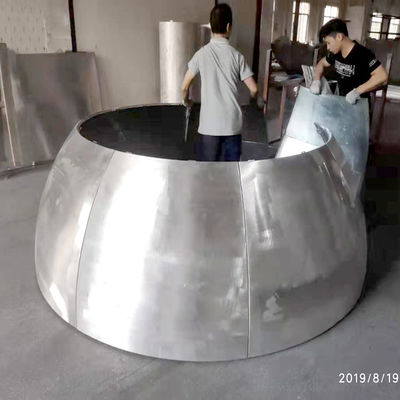 acheter Panneaux de revêtement en aluminium hyperbolique revêtus de PVDF pour la décoration de bâtiments online manufacture