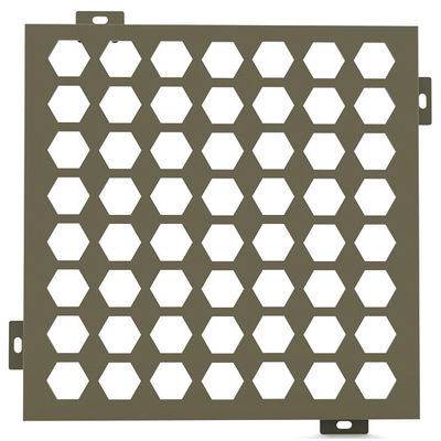 acheter Panneaux de revêtement en aluminium perforé résistant aux UV pour la décoration de murs ou de plafonds online manufacture
