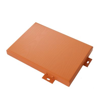 acheter Panneaux de revêtement en aluminium résistant aux intempéries avec couleur de bois artificiel pour la décoration de bâtiments online manufacture