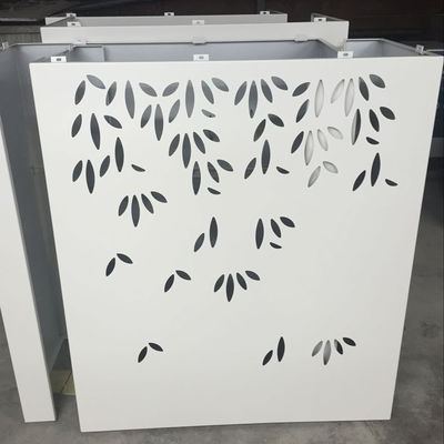 Panneaux en feuille d'aluminium perforés sur mesure pour la décoration esthétique des bâtiments