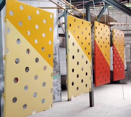 0.5mm-6.0mm feuilles d'aluminium Des conceptions personnalisées pour la décoration de bâtiments