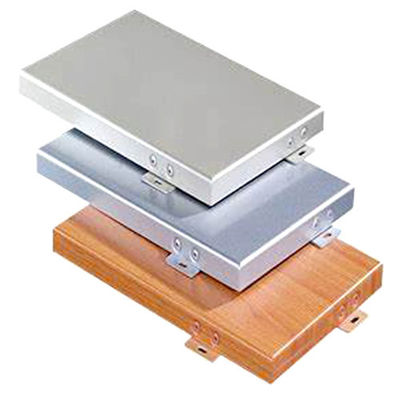 Panneaux muraux en aluminium légers et durables pour la décoration de murs et de plafonds