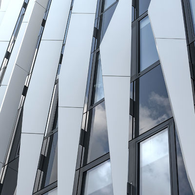 3003 Panneaux muraux en feuille d'aluminium en métal Résistance chimique Panneau en aluminium solide pour mur