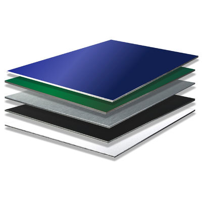 Panneau composite en aluminium plastique de 2000 mm à 6000 mm pour la rénovation et la décoration de bâtiments