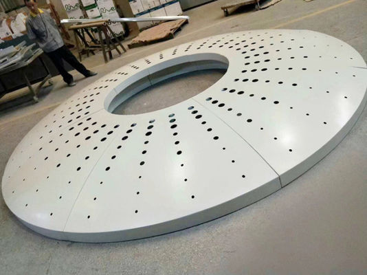 Couche PVDF ACP ACM feuille de 3 mm 4 mm revêtement murale de façade panneau composite en aluminium 3 mm