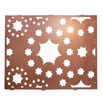 Panneau d'aluminium pour décoration de murs de rideau