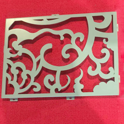 Panneau de revêtement murale en aluminium de qualité durable avec des motifs personnalisés pour la décoration de bâtiments