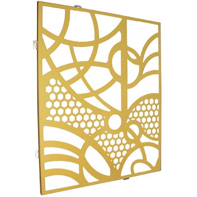 Panneau d'aluminium perforé de qualité durable et résistante pour revêtement et décoration de murs de rideau