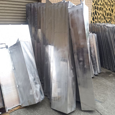 Feuille d'aluminium personnalisée de 3 mm avec finition de surface durable pour revêtement et décoration de murs extérieurs