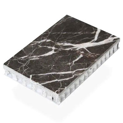 Panneau de honeycomb en aluminium de marbre de qualité supérieure avec beaucoup moins de poids et de coût que le panneau de marbre naturel