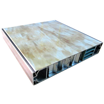 Panneaux de revêtement d'aluminium en sandwich de nid de miel pour la décoration de bâtiments