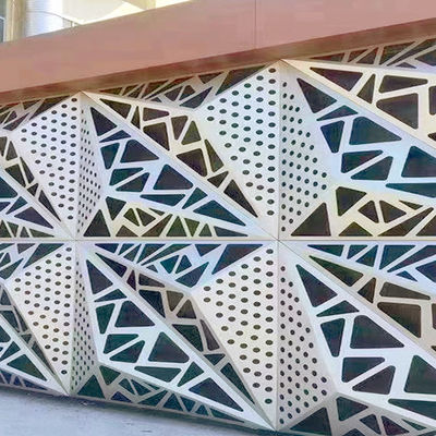 Panneaux en aluminium 3D personnalisables pour revêtement et décoration de murs intérieurs ou extérieurs