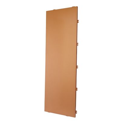 Panneaux de revêtement en aluminium personnalisables avec revêtement de couleur durable pour la décoration de façade