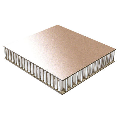 Matériau de décoration Panneau composite de nid d'abeille en aluminium pour les façades de bâtiments Enveloppe