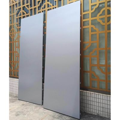 1.5-6.0mm feuille d'alliage d'aluminium revêtement de mur de rideau panneau facile à installer par boulons auto-tapping
