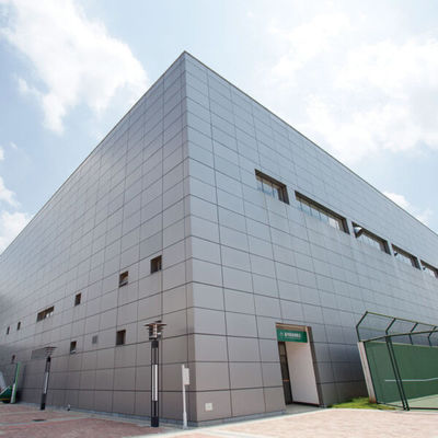 Panneaux d'aluminium anodisés ou en poudre pour la construction et la décoration de façades